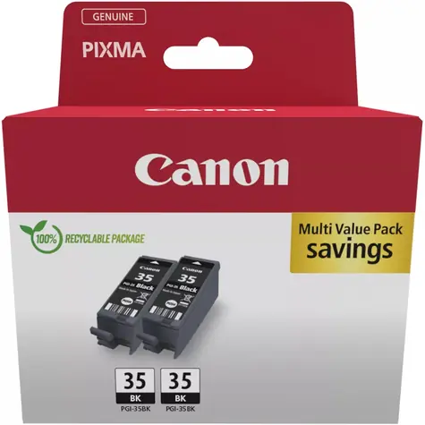 Canon PGI-35 BK / Cartridge / Twin Pack 2 ks / Originální