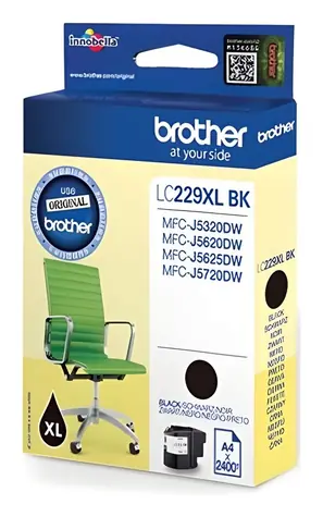 Brother LC-229XL černá / Inkoustová cartridge / pro MFC-J5720DW, J5620DW, J5320DW / 2400 stran