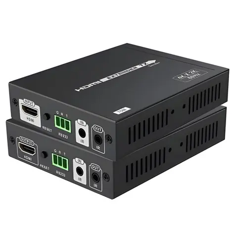 PremiumCord HDMI HDBaseT 2.0 extender na 70m / HDMI extender / Ultra HD 4K 60Hz / Cat5e/Cat6