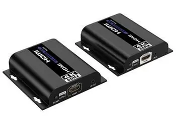PremiumCord HDMI extender 120 m / Extender / LAN / Over IP / 4K 60Hz