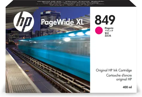 HP 849 Magenta / Inkoustová cartridge / pigmentová / 400 ml / PageWide XL 3900 / Originální