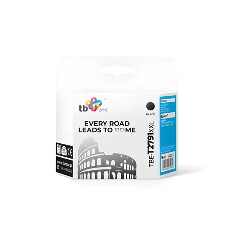 TB T2791 XXL kompatibilní cartridge černá / Epson WorkForce WF-3620 / 35ml