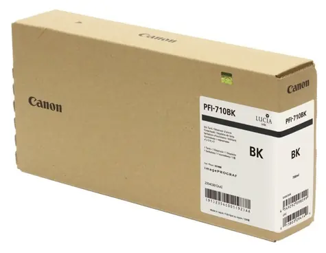 Canon PFI-710 černá / Inkoustová cartridge / Pro imagePROGRAF TX-4100 / 700 ml / Originální