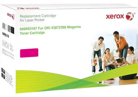 Xerox 43872306 alternativní toner / OKI 5750 / 2.000 stran / Purpurová