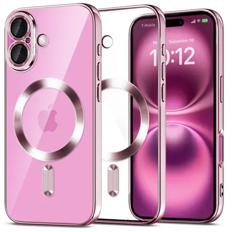 Tech-Protect MagFlex růžová / Kryt / Apple iPhone 16 / MagSafe