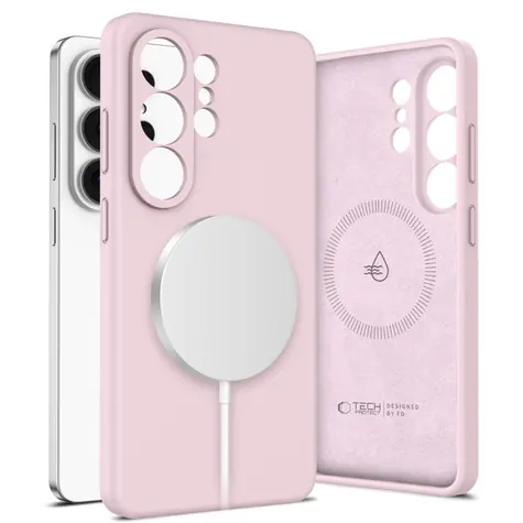 Tech-Protect Silicone MagSafe Galaxy S26 Ultra Pink Pearl / Kryt / Silikonový / MagSafe