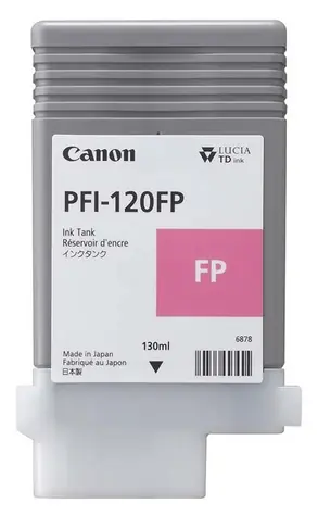 Canon PFI-120FP / Inkoustová kazeta / Fluorescentní růžová / 130 ml