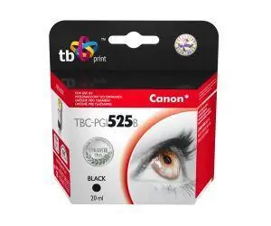 TB kompatibilní inkoustová kazeta Canon PGI-525B černá / Inkoustová kazeta / 560 stran / 20 ml