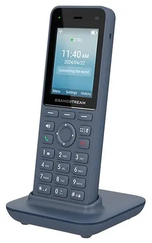 Grandstream WP826 šedo-černá / VoIP telefon / WiFi 6 / 3x SIP účet / 2,4