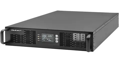 Qoltec 52286 / UPS / RACK / 2400VA / 2400 W / LCD