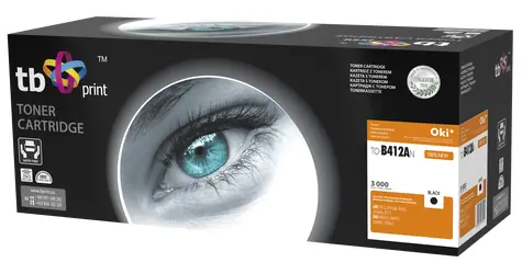 TB kompatibilní toner pro OKI B412/B432/B512 černá / Toner / 3.000 stran