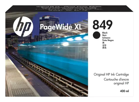 HP 849 originální cartridge černá / pro HP PageWide XL 3900 / 400ml