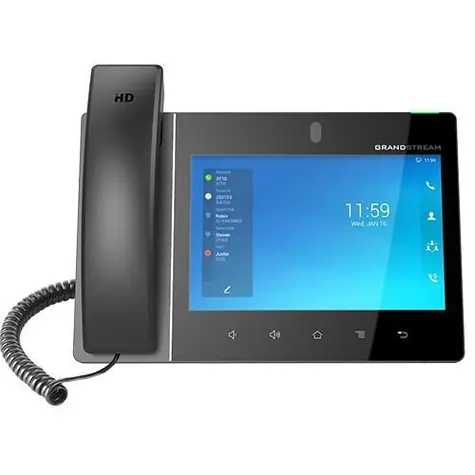 Grandstream IP telefon černá / VoIP telefon