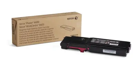 Xerox 106R02230 originální toner / Phaser 6600, WC6605 / 6.000 stran / Purpurová