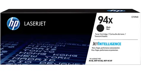 HP 94X (CF294X) černá / Originální toner / pro LaserJet Pro M118, M148 / cca 2800 stran