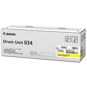 Canon Drum 034 žlutý / Fotoválec / Originální / Výtěžnost 34 000 stran / i-SENSYS MF810Cdn, MF820Cdn
