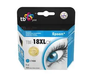TB T1812 kompatibilní azurová / Inkoustová kazeta / pro Epson XP-102, XP-302, XP-402 / 450 stran / 9 ml