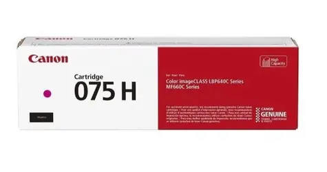Canon Cartridge 075H purpurová / Toner / i-SENSYS MF662Cdw, MF663Cdw, MF665Cdw, LBP646Cdw, LBP647Cdw / 2 500 stran