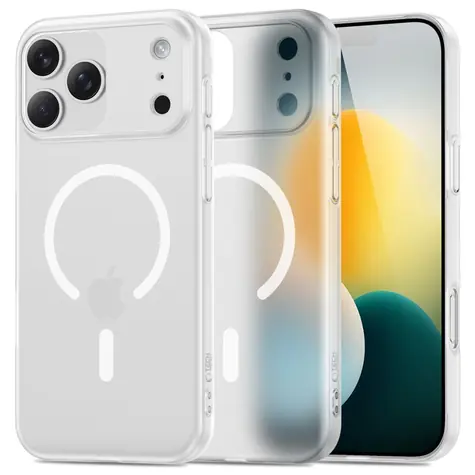 Tech-Protect MagSlim matná bílá / Kryt pro Apple iPhone 17 Pro / MagSafe