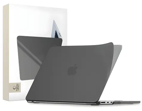 Tech-Protect SmartShell matná černá / Kryt pro MacBook Air 13