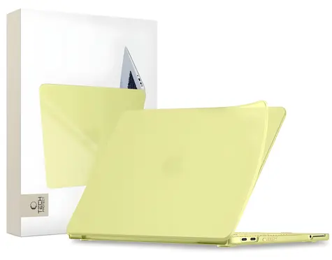 Tech-Protect Softshell matná citronová / Kryt pro notebook / Apple MacBook Neo 13