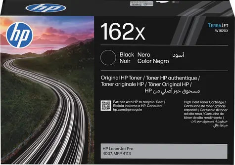HP W1620X / Tonerová kazeta / Černá / 10 000 stran / LaserJet Pro 4007, 4113