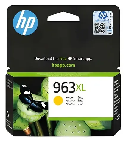 HP 963XL (3JA29AE) inkoustová kazeta žlutá / pro HP OfficeJet Pro 9010 & 9013 & 9020 & 9023 / 22,92 ml