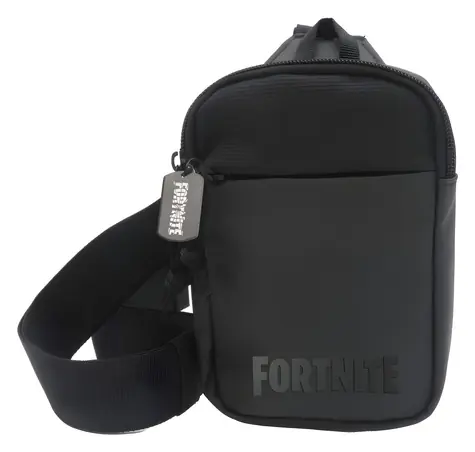 CYP Brand Fortnite Where we droppin'? taška černá / Taška přes rameno / malá / 17 x 12 x 3 cm