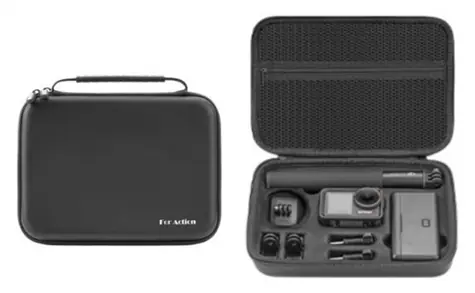 Stablecam PU pouzdro pro DJI Action 5 Pro / Pouzdro / přes rameno / PU materiál