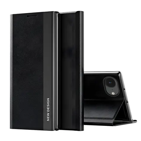 Hurtel Sleep Case Pro černá / Pouzdro se stojánkem / Apple iPhone 16e, 17e