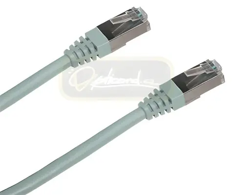 Optix FTP patch kabel šedý / Síťový kabel / Cat 5e / 0,5 m