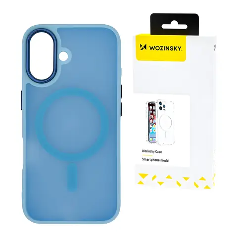 Wozinsky Fashion Case MagSafe modrá / Zadní kryt / Samsung Galaxy S25 Ultra / MagSafe