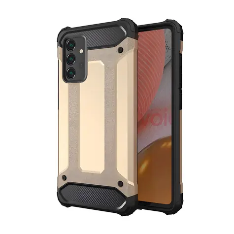 Hurtel Hybrid Armor Samsung Galaxy A26 zlatá / Kryt / Odolná hybridní konstrukce
