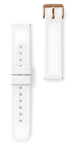 Hurtel Silikonový řemínek pro Huawei Watch GT2/GT3 42mm bílá / Řemínek / Silikon