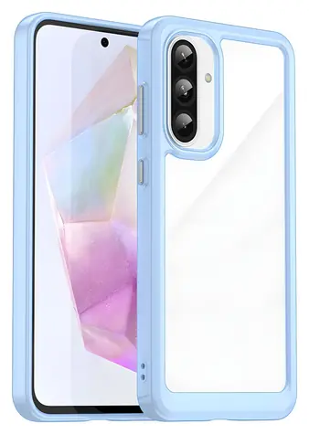 Hurtel Outer Space modrá / Ochranný kryt / Ohebný rámeček / Samsung Galaxy A56