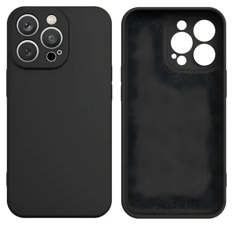 Hurtel Silicone Case černá / Kryt pro Samsung Galaxy A55 / Silikon
