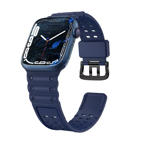 Hurtel Triple Protection řemínek pro Apple Watch tmavě modrá / Řemínek / 38/40/41 mm