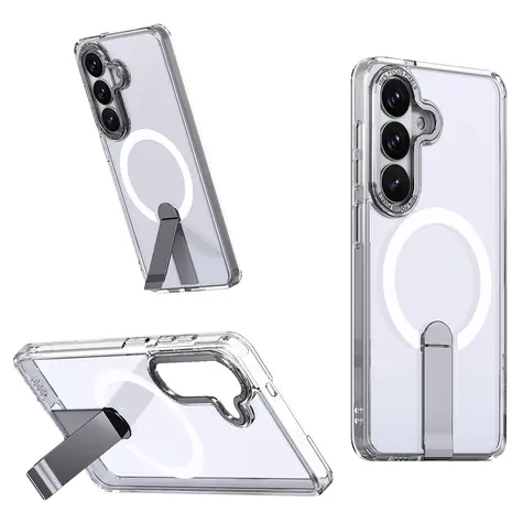 Hurtel Hybrid Armor X čirá / Zadní kryt / Samsung Galaxy A36/A37 / Stojánek / MagSafe