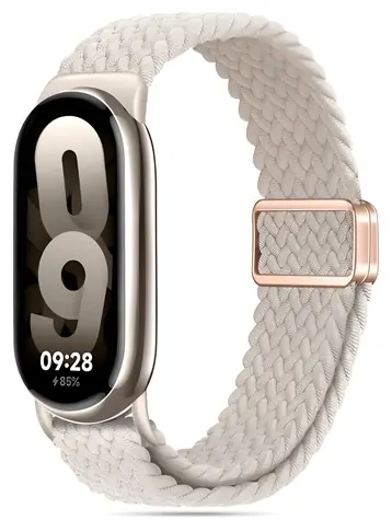 Tech-Protect NylonMag Strap béžová / Řemínek / nylonový / Xiaomi Smart Band 8, 8 NFC, 9, 9 NFC
