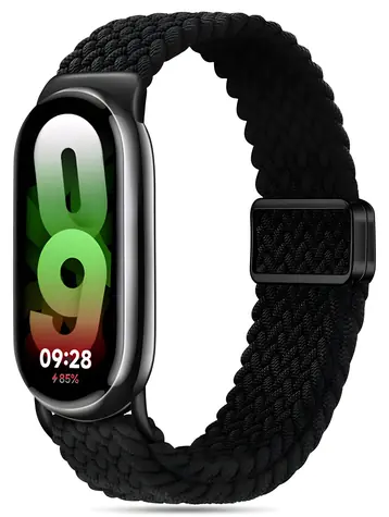 Tech-Protect NylonMag Strap černá / Řemínek / nylonový / Xiaomi Smart Band 8, 8 NFC, 9, 9 NFC