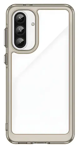 Hurtel Outer Space poloprůhledná černá / Kryt pro Samsung Galaxy A36 / Ohebný rámeček