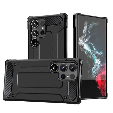 Hurtel Hybrid Armor Case černá / Zadní kryt / Xiaomi Redmi 14C
