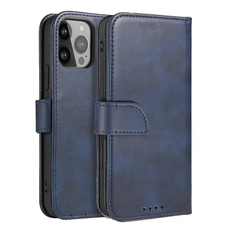 Hurtel Magnetické flip pouzdro pro Samsung Galaxy S25+ modrá / Pouzdro / Magnetické / S klopou