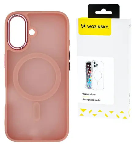 Wozinsky Fashion Case MagSafe růžová / Kryt / Samsung Galaxy S25 Ultra / MagSafe