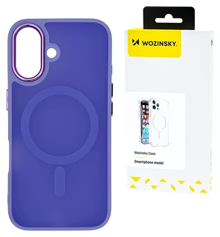 Wozinsky Fashion MagSafe fialový / Kryt / Samsung Galaxy S25+
