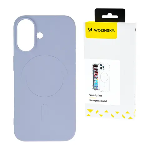 Wozinsky Liquid Silicone Case MagSafe fialová / Kryt na mobil / Samsung Galaxy S25 Ultra / silikonový / magnetický