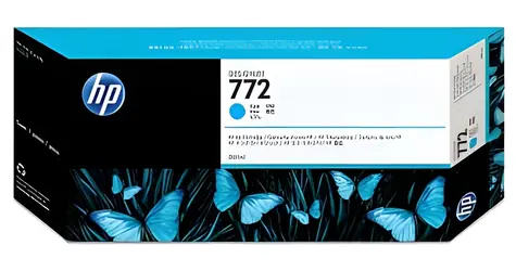 HP 772 CN636A azurová / Originální cartridge / DesignJet Z5200 / 300 ml