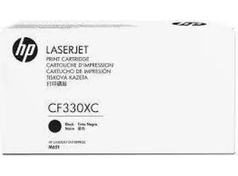 HP 654X CONTRACT černá / Toner / CF330XC