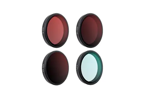 Stablecam Rychloupínací sada filtrů pro DJI Osmo Nano / Sada filtrů / ND8 + ND16 + ND32 + CPL / 4 ks