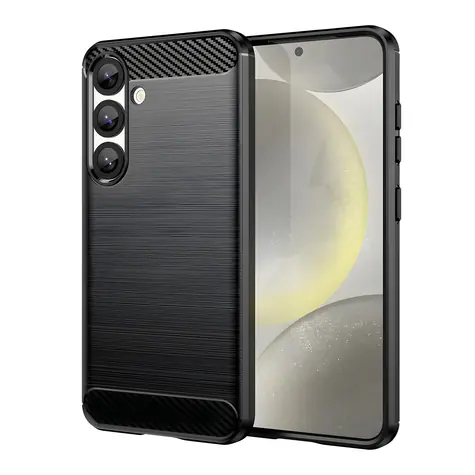 Hurtel Carbon Case pouzdro pro Nothing Phone (3a) Pro černá / Pouzdro / Silikon / Ohebné